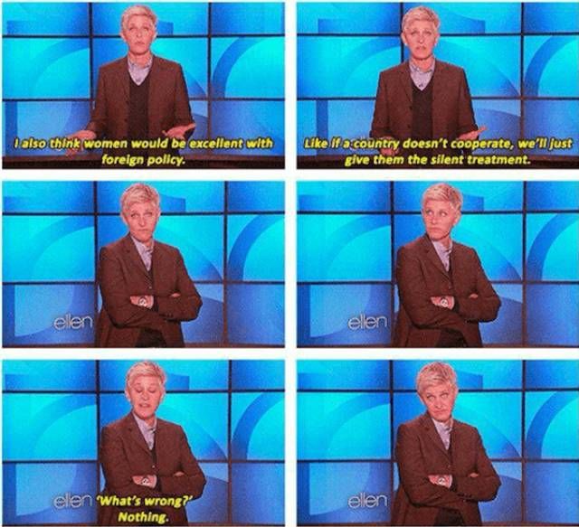 You Can't Deny That Ellen DeGeneres Speaks The Truth (28 pics)