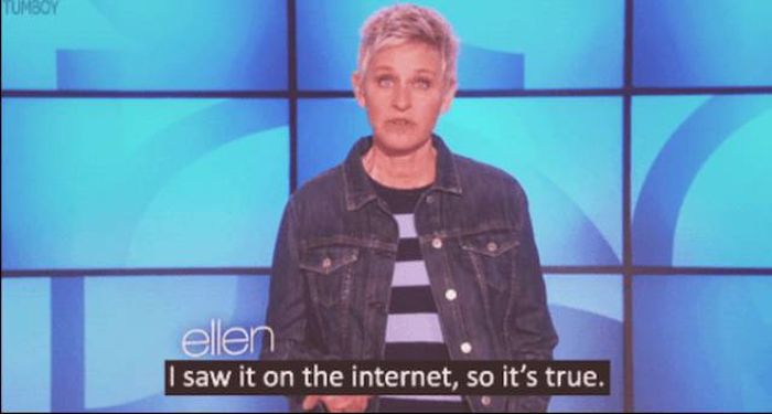 You Can't Deny That Ellen DeGeneres Speaks The Truth (28 pics)