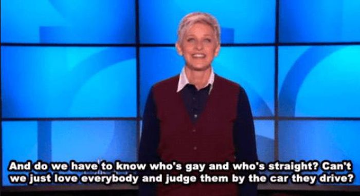 You Can't Deny That Ellen DeGeneres Speaks The Truth (28 pics)