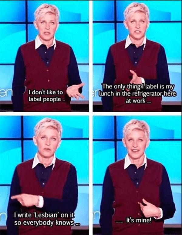 You Can't Deny That Ellen DeGeneres Speaks The Truth (28 pics)