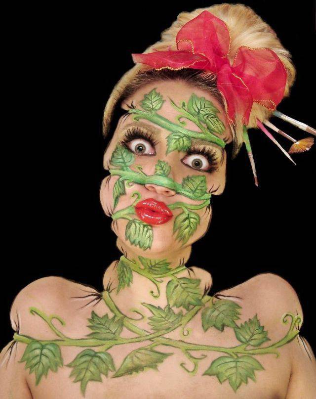 Body Art Illusions That Are Creepy And Artistic (21 pics)
