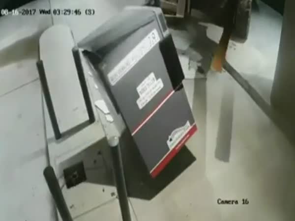 Thieves Use Forklift To Steal ATM