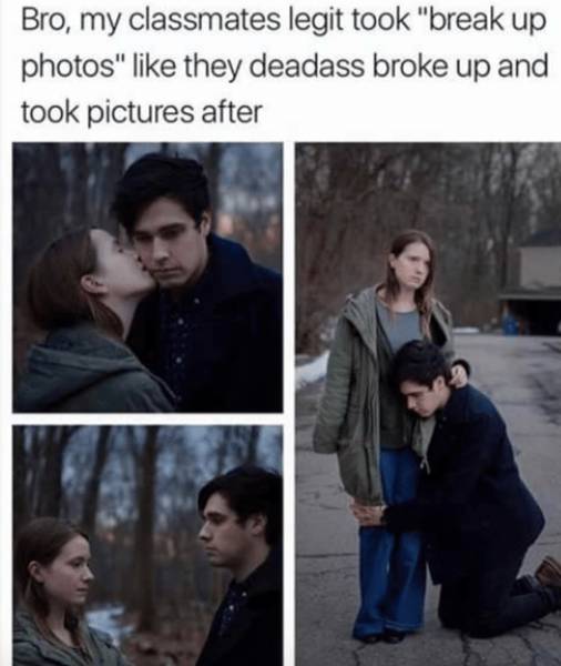 Hilarious Memes Inspired By Break Ups (35 pics)