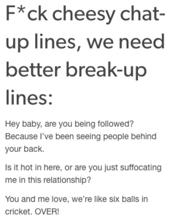 Hilarious Memes Inspired By Break Ups (35 pics)