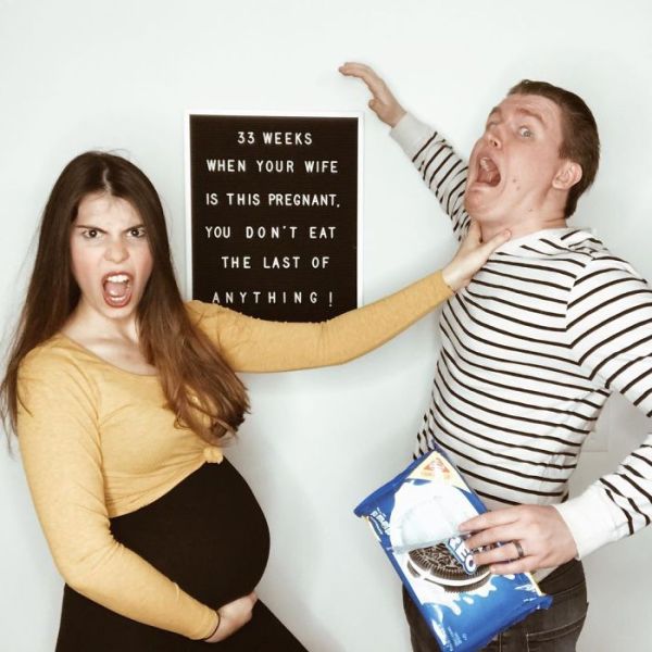 Creative Mom Shares The Struggles Of Being Pregnant From Week To Week (15 pics)