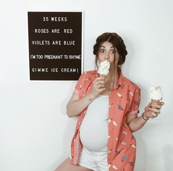Creative Mom Shares The Struggles Of Being Pregnant From Week To Week (15 pics)