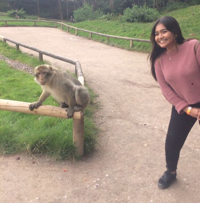 When Taking A Picture With A Monkey Goes Wrong (4 pics)