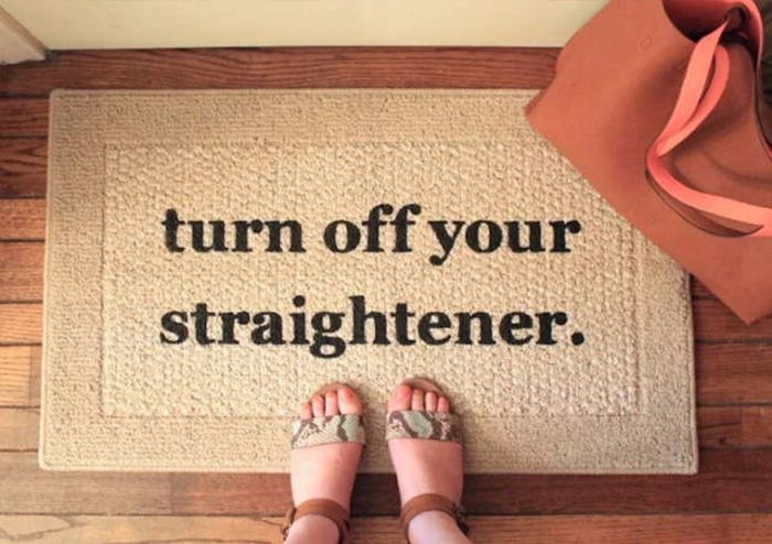 Houses With Hilariously Creative Doormats (40 pics)