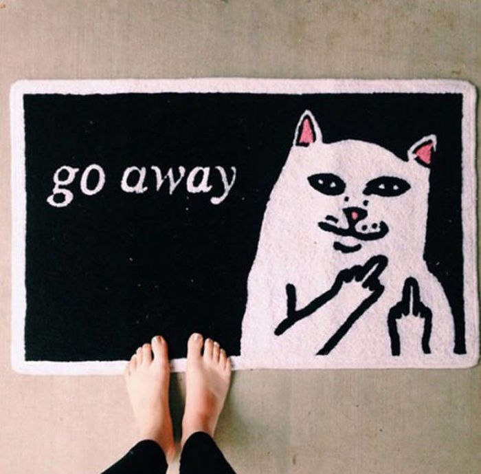 Houses With Hilariously Creative Doormats (40 pics)