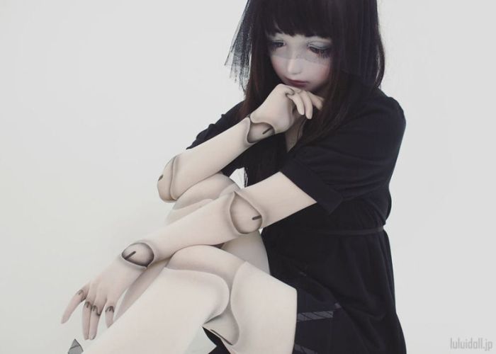 Lulu Hashimoto Is A Real Life Japanese Doll (14 pics)