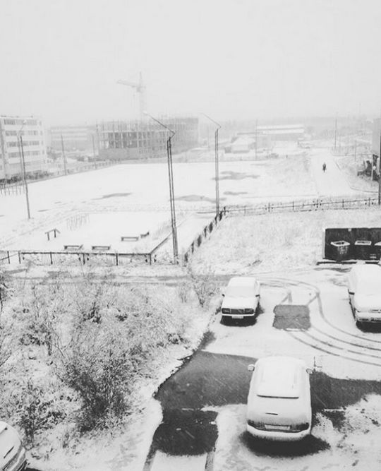 Photos Of August Snowfall In Yakutia (16 pics)