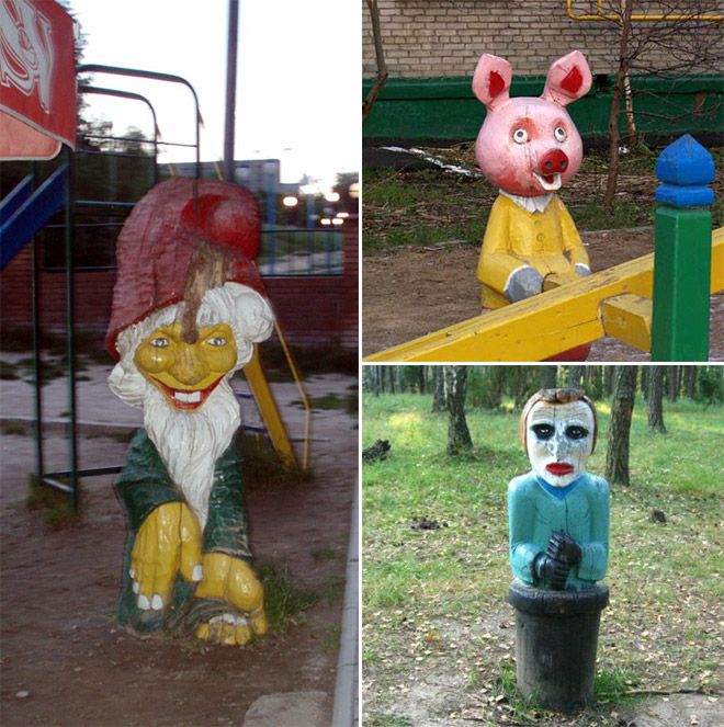 Scary Russian Playground (14 pics)