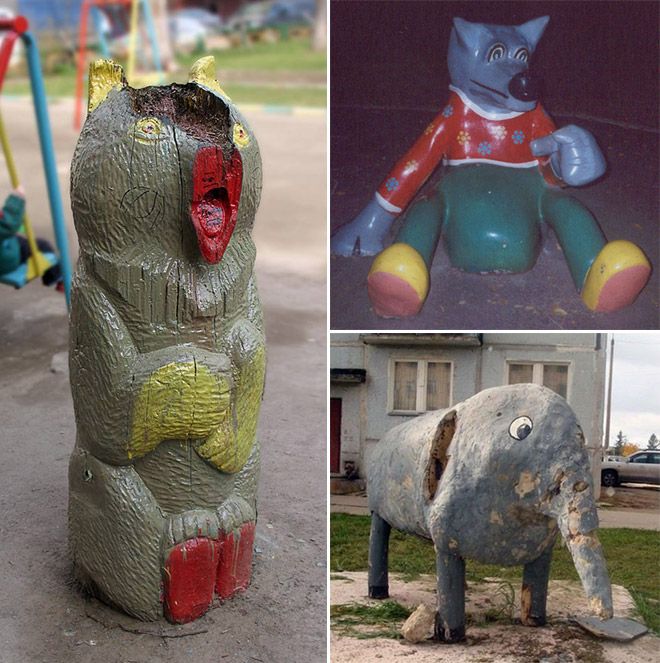 Scary Russian Playground (14 pics)