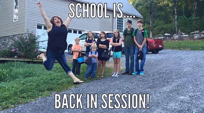 Parents Who Couldn't Wait For School To Start (22 pics)