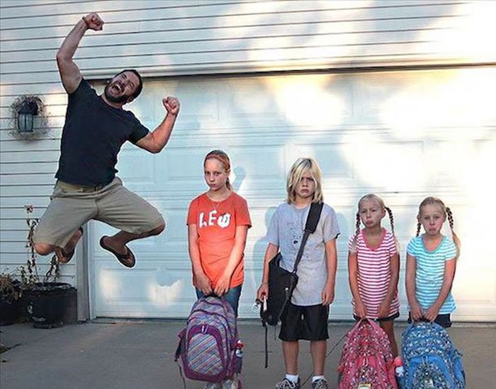 Parents Who Couldn't Wait For School To Start (22 pics)
