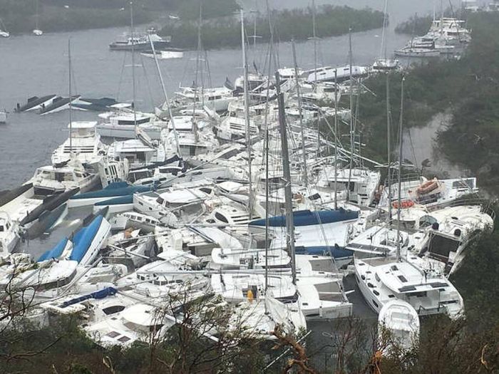 Before And After Photos of Hurricane Irma's Destruction (16 pics)