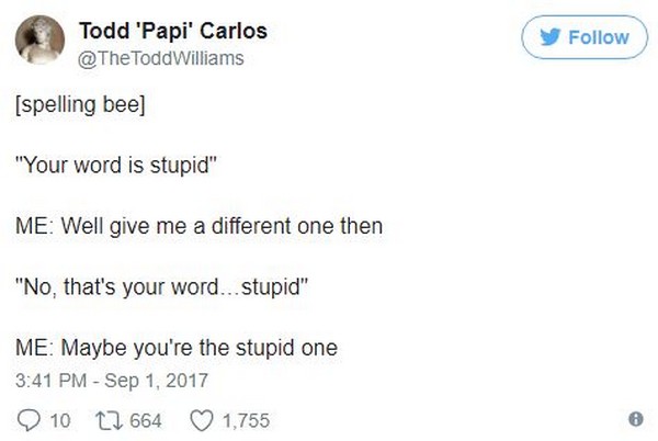 Just A Bunch Of Random And Hilarious Tweets (18 pics)