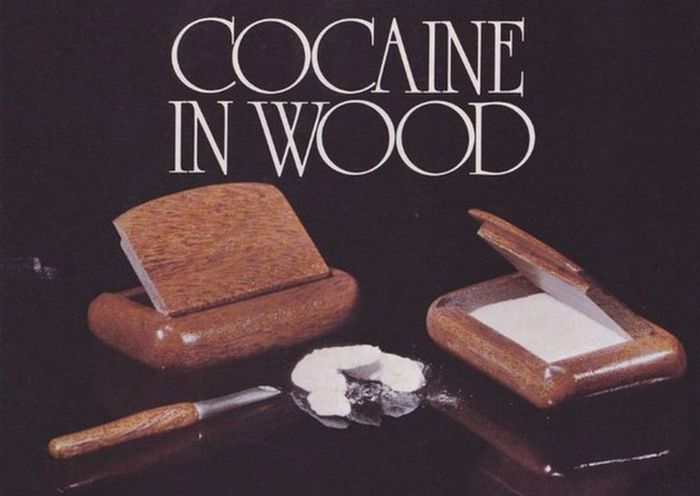 Cocaine and Cocaine accessories Ads 70-80s (9 pics)