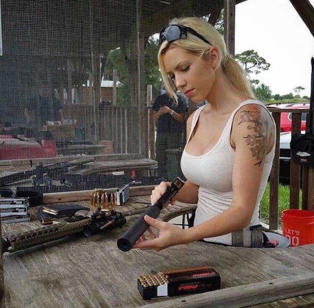 hot country girls with guns