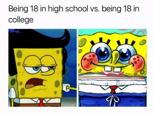 High School vs. College (17 pics)