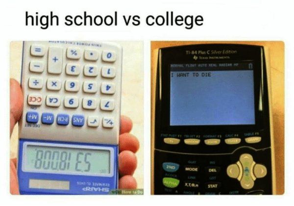 High School vs. College (17 pics)