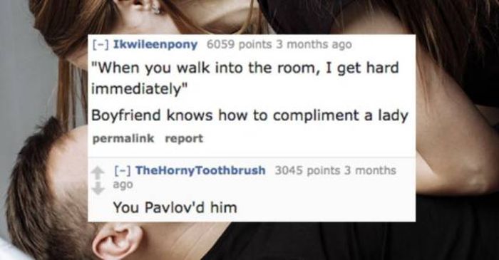 Some NSFW Compliments You Never Know How To Respond To (15 pics)