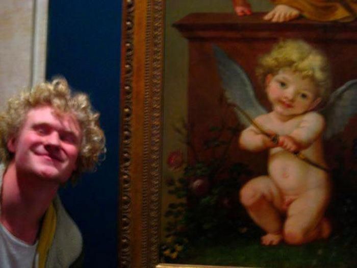 People Share Brilliant ‘Doppelganger’ Snaps Of Themselves With Lookalike Paintings At Museums And Galleries (16 pics)