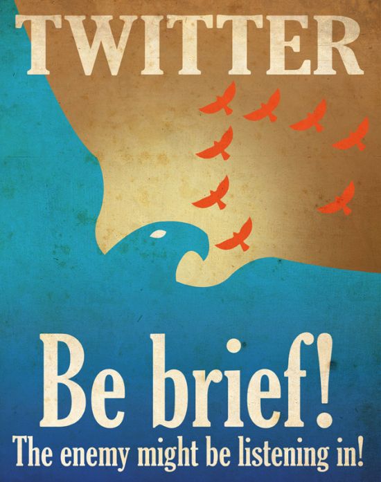 Social Media Propaganda Posters (5 pics)