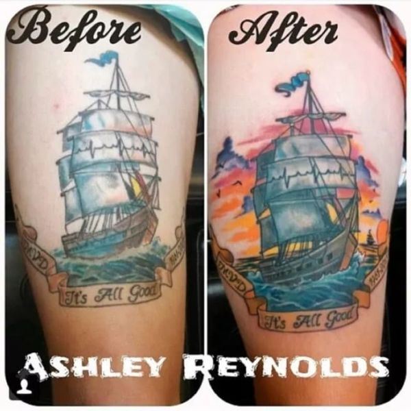 Very Cool Tattoo Cover-Ups (16 pics)