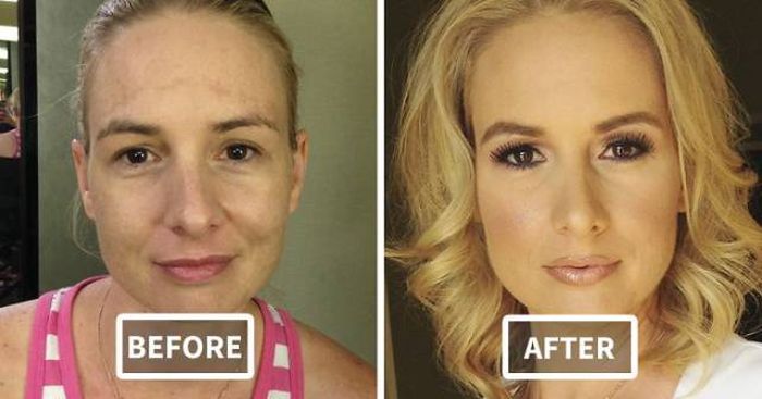 Before And After Makeup (15 pics)