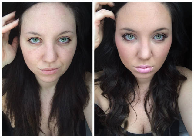 Before And After Makeup (15 pics)