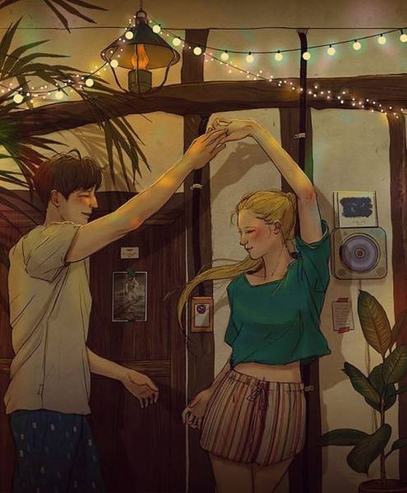 This Korean Illustrator Manages To Capture The Very Essence Of Romance (33 pics)