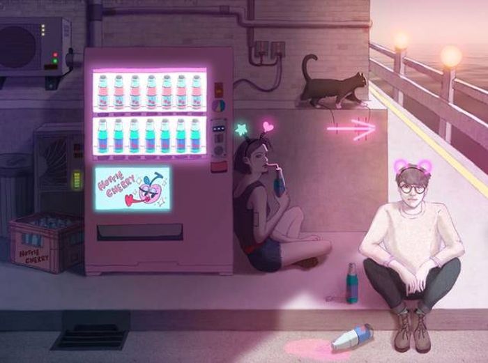 This Korean Illustrator Manages To Capture The Very Essence Of Romance (33 pics)