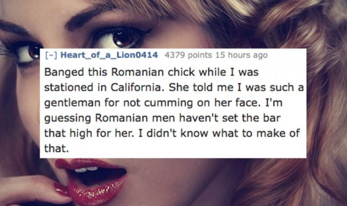 Stories of People Having Sex With Someone From A Different Culture (17 pics)