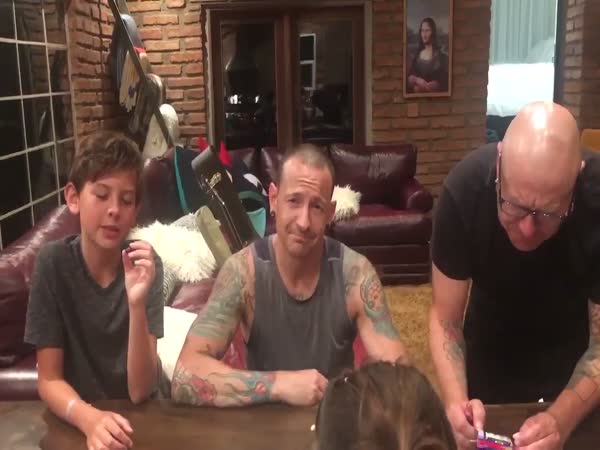 Chester Bennington With His Family 36 Hours Before He Died