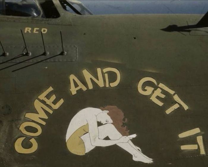 WW2 Pilots Knew What To Draw On Their Planes (46 pics)