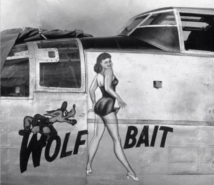 WW2 Pilots Knew What To Draw On Their Planes (46 pics)