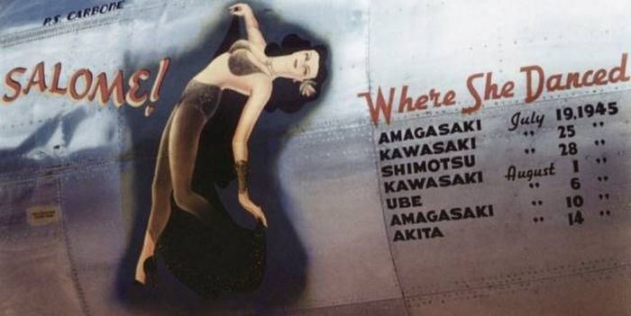 WW2 Pilots Knew What To Draw On Their Planes (46 pics)