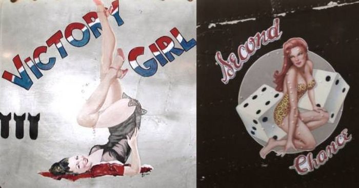 WW2 Pilots Knew What To Draw On Their Planes (46 pics)