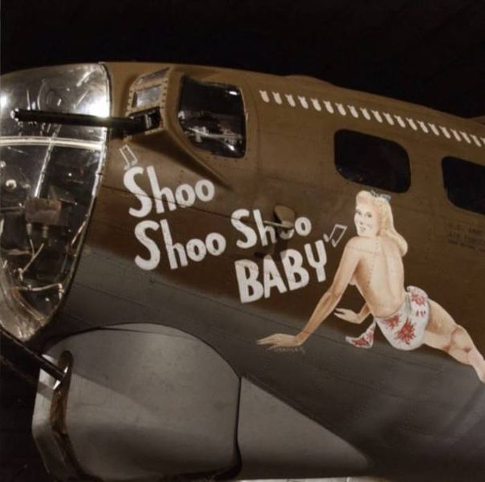 WW2 Pilots Knew What To Draw On Their Planes (46 pics)