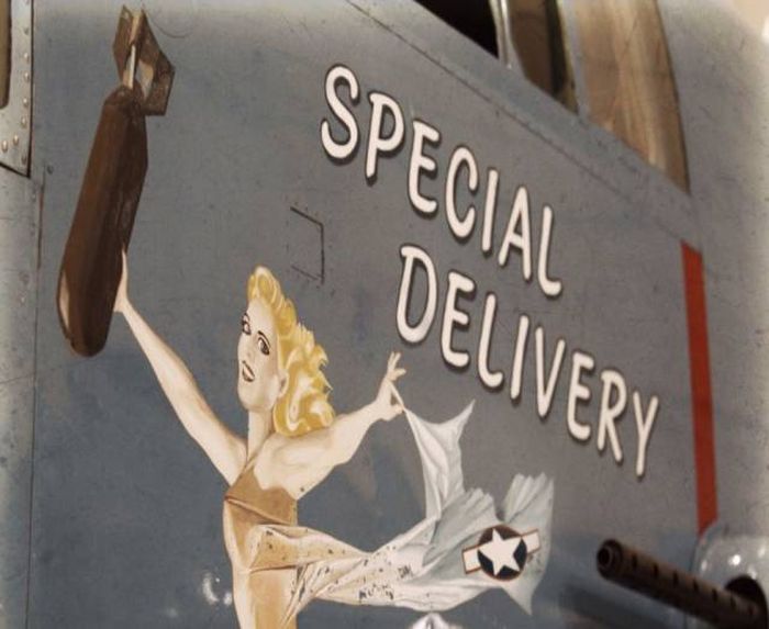 WW2 Pilots Knew What To Draw On Their Planes (46 pics)
