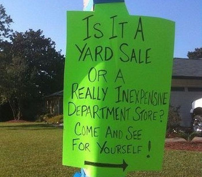 Hilarious Yard Signs (20 pics)