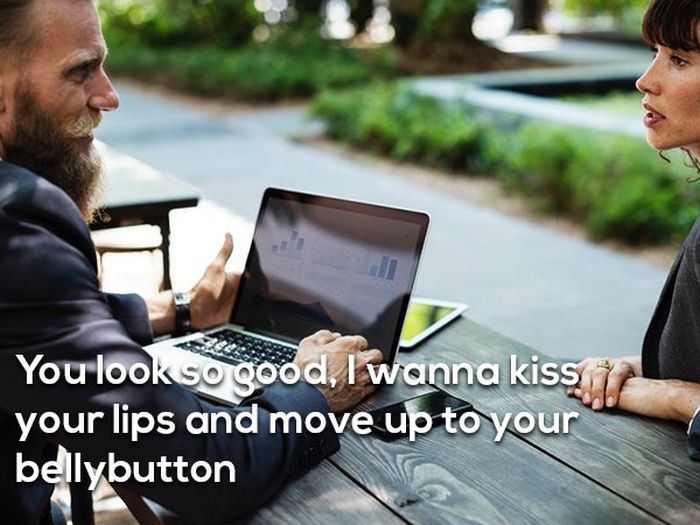 Dirty Pick Up Lines (14 pics)