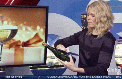 Champagne Bottle Problems (16 gifs)