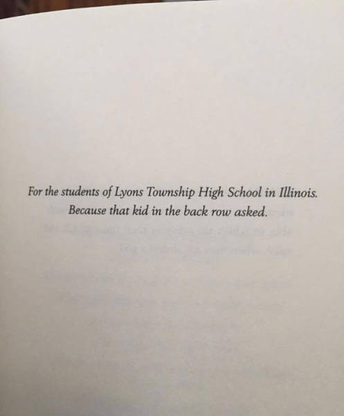 Interesting Book Dedications (40 pics)