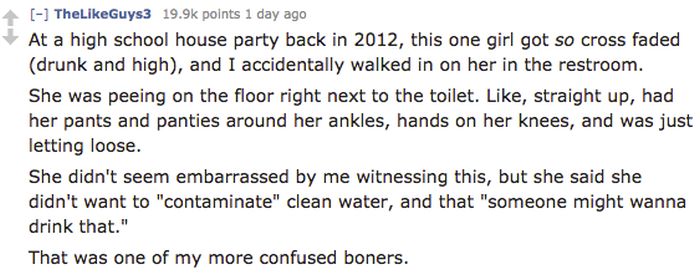 Stories About The Most NSFW Thing You've Seen At A Party (18 pics)