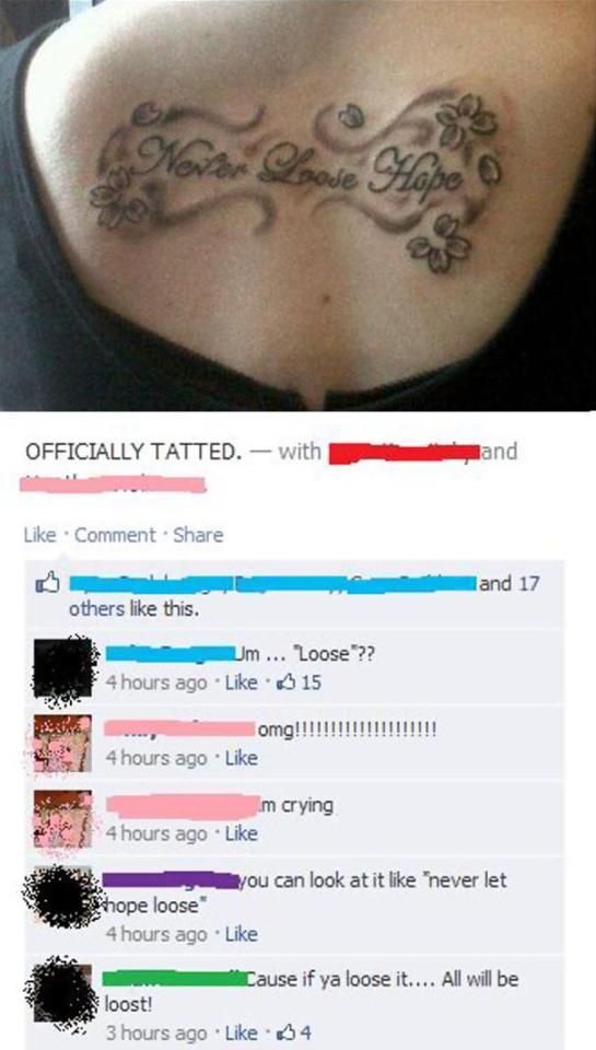 Tattoo Fails (18 pics)
