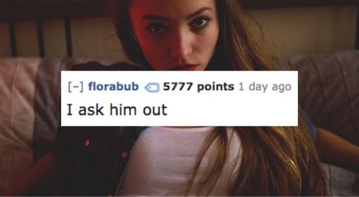 Not-So-Subtle Ways Girls Tried To Pick Up Guys (12 pics)
