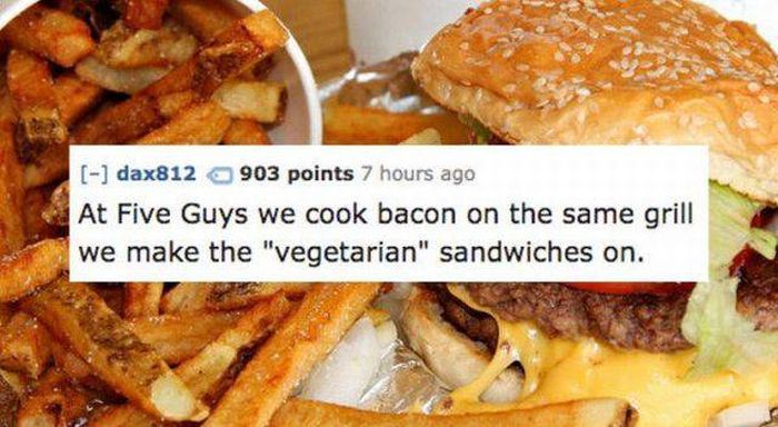 Chain Restaurants Workers Give You Some Useful Advices (16 pics)