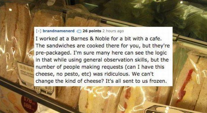 Chain Restaurants Workers Give You Some Useful Advices (16 pics)